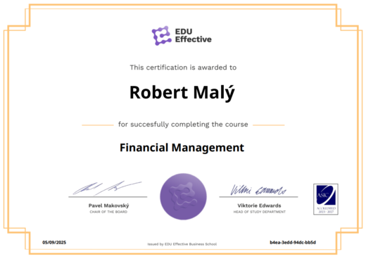 Finanční management